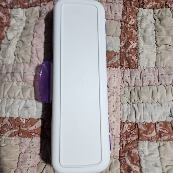 Wilton Tool Organizer-purple Duel Compartment Case For clean & dirty Spatulas - Picture 6 of 6